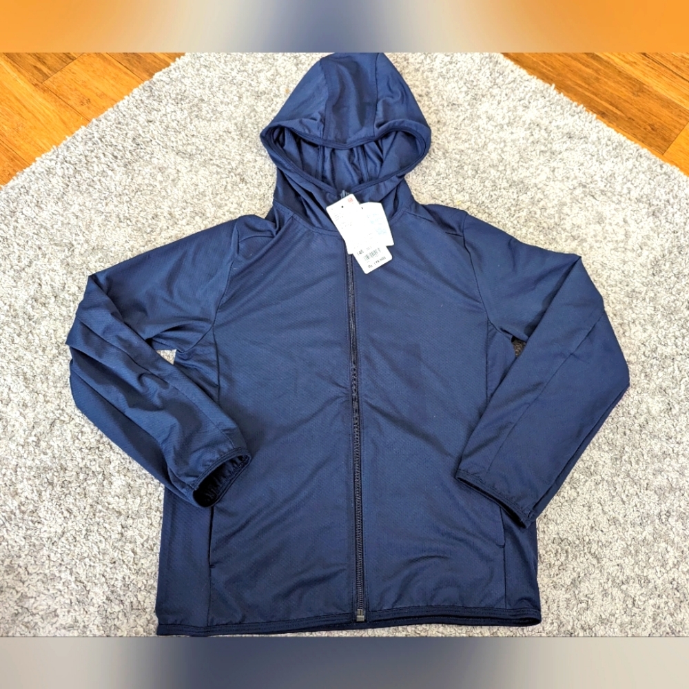 Airism Comfort Conditioning hooded wind breaker zip up jacket